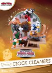 Beast Kingdom Disney Mickey Mouse D Stage PVC Clock Cleaners Diorama